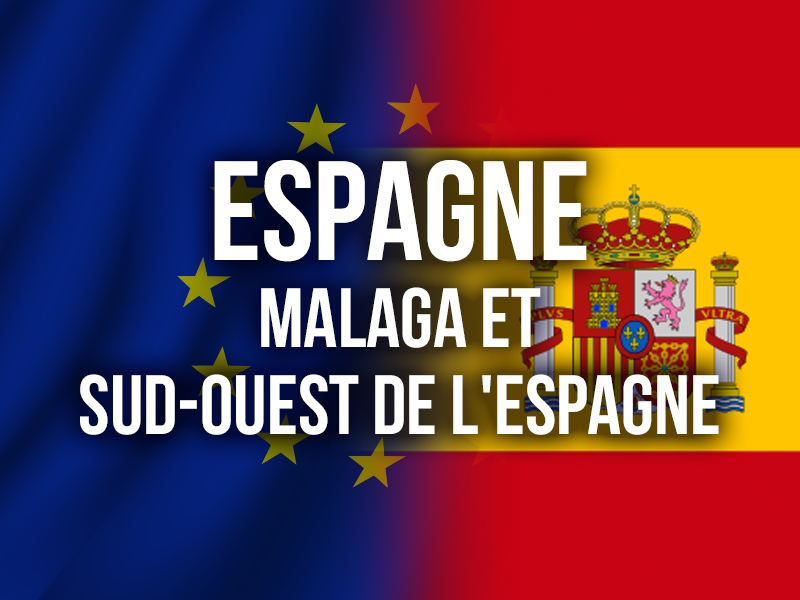 ESPAGNE - MALAGA ET SUD-OUEST DE L'ESPAGNE