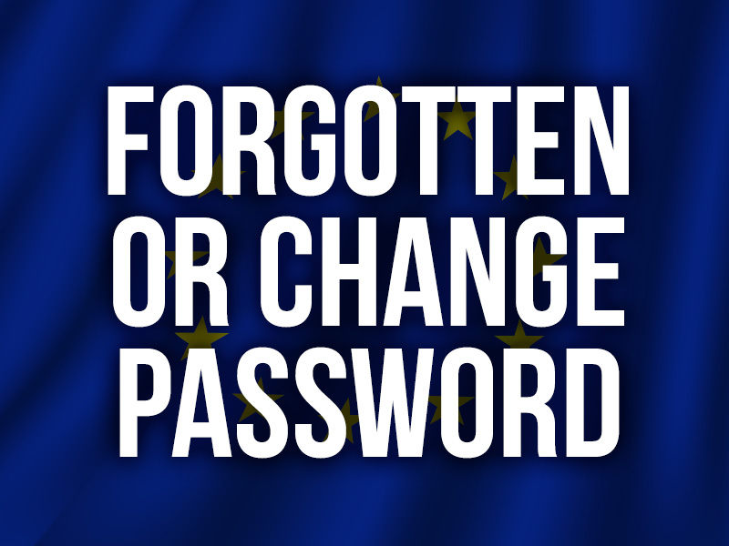 Forgotten or change password